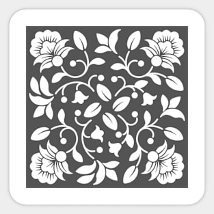 Andalusia Alhambra, Traditional Moroccan Artwork Sticker